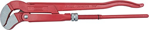 Connex COX232040 Eckrohrzange 1 1/2 Zoll, 45°, Chrom-Vanadium