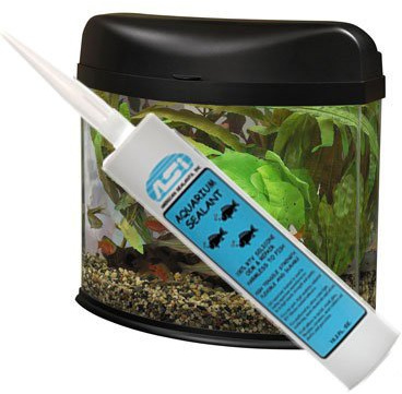 Black Aquarium Silicone Sealant - 10 Oz Cartridge - 6 Tubes