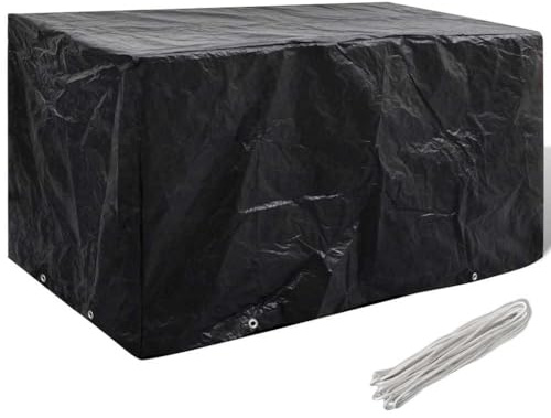 vidaXL Gartenmöbel-Abdeckung 8 Ösen 180x70x90 cm