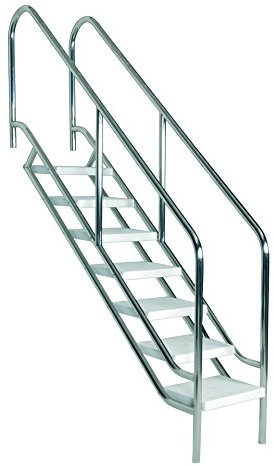 Astralpool Breite Poolleiter, 500 mm, 8 Stufen
