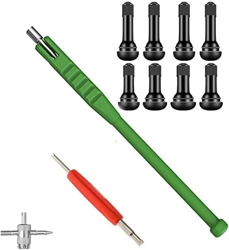 Sayago Reifenventil-Werkzeugset, Ventileinzieher, TR413/TR414, 11-teilig