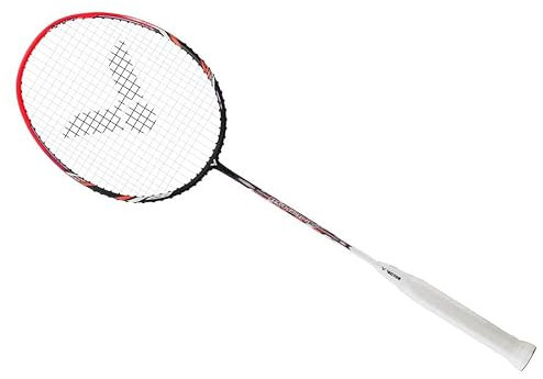 VICTOR BraveSword 1800 D Bdmintonschläger, rot, Einheitsgröße