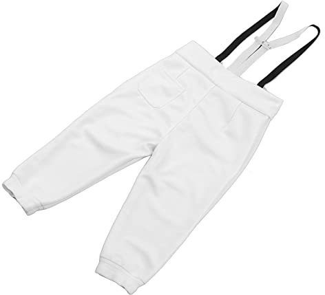HEEPDD Fecht-Trainingshose, 350N Stretch, Strapazierfähige, Stichfeste Stoff-Fechthose für den Sport (44 Größe 155‑160 cm 45 kg)