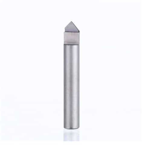 1 STÜCK CNC-Werkzeuge Fräser Diamant Marmor Schaftfräser Stein Hart Granit Schneiden Gravur Bits 30 35 40 45 Grad PCD Cutter 6mm(3676)