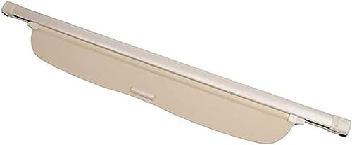 PAKJEL für Peugeot 4007 2007 2008 2009 2010 2011 2012 Auto Laderaumabdeckung Kofferraumabdeckung Rollo Einziehbare Kofferraum Schutz Abdeckung Cargo Cover,Autozubehör.,B-Beige