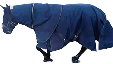 Häst Vintertäcke Vattentätt flugtäcke för häst Häst Vattentätt Tungt Vintertäcke (Storlek: 155 cm (61 tum), Färg: Tibetansk)