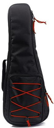 LOLIPPYY Gitarrentasche aus Gepolstert mit Schultergurt und Taschen Kompakte Gitarre Schützt vor Kratzern und Schmutz