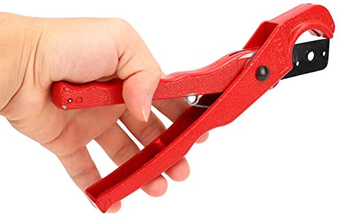 Hose Cutter, Handheld Tubing Cutter Pipe Cutting Tool Automotive Repair for 1/8in 1/4in 3/8in 1/2in 3/4in 1in PVC A B C PEX Tube