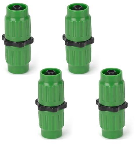 Garden Hose Repair Kit - ShiningUU 4pc Expandable Hose Pipe Fittings & Repair Set for Telescopic Hoses 25-150 FT | Dual-Channel Garden Hose Connector Kit Compatible with Pocket Hose