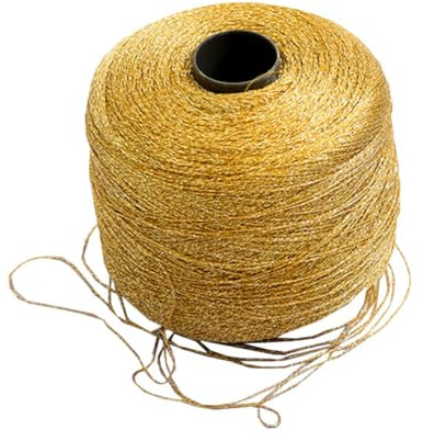 TMTGTS Cordoncino dorato, 100 m, metallizzato, per progetti di produzione di gioielli, gioielli fai da te