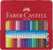 Faber-Castell 112423 - Farbstifte Colour GRIP 2001, 24er Metalletui