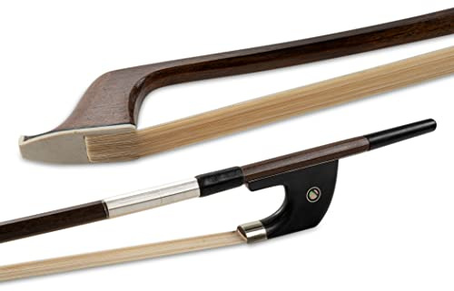 Gewa 404822 Arco de Contrabajo Madera Brasil Estudiante 1/2, Modelo Alemán, Octogonal