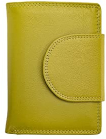 JOSYBAG Caja vienesa limone-verde Cartera negra de cuero auténtica en vertical