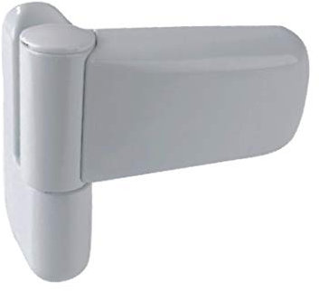 Mila Ideal Flag Upvc Door Hinge White Colour 100mm Heavy Duty
