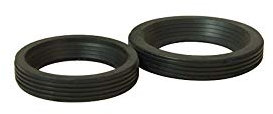 MORSETTO GUARNIZIONE IN GOMMA NERA SOTTOVASO CURVA WC 110/125 110X125 VASO