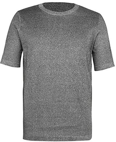 Skyddskläder, nivå 5 Skydd T-shirt Klippskydd Anti-snedstreck Kortärmad säkerhetstopp med rund hals (L)