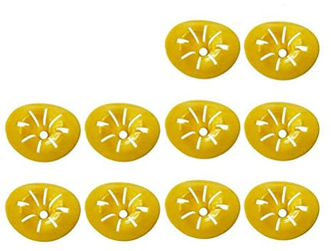 Kylewo 10 Pezzi Trappola per vespe Giallo Trappola per Imbuto Vespe Fai da Te Volare acchiappasogni, Trappola per Insetti per Esterni, Controllo degli scarabei nel Giardino di casa