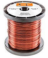 Kupferlackdraht W210 Ø 0,56 mm 7kg ca. 3300 Meter CU Lackdraht Grad 2 CUL Kupferdraht Wickeldraht Kupfer Draht nach IEC 60317-13 7 kg