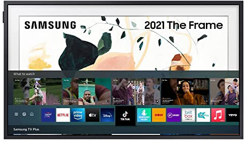 The Frame QE65LS03AAUXXU 65 - Qled, double LED, mode artistique, son Ai - Fixation murale, fin