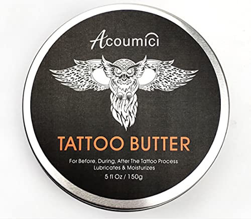 Acoumici Tattoo-Aftercare Cream/Butter/Balsam, 142 ml Dose