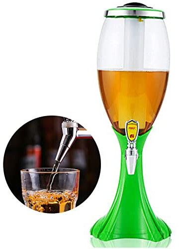 Tireuses à Bière, Distributeur de Bière Tour avec Robinets pour Bar, Fêtes, Barbecues, Buffet Restaurant, KTV