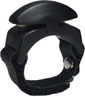 LINE CUTTERZ Rostfreier, patentierter Keramik-Klingenring, schneller Angelschnurschneider, Schwarz