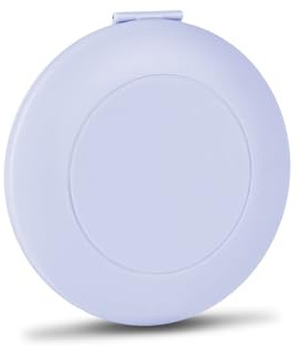 DLseego Game Card Case for Switch,12 Switch Games Cartridge Slots and 12 Micro SD Card Slots,Makaron Round-Shape Design Game Card Holder Game Storage Case-Lavender Purple