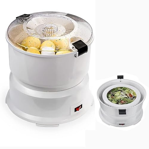 Pelador eléctrico de patatas, máquina peladora automática para frutas y verduras, 6 cuchillas, pela hasta 1 kg de patatas en 2-4 minutos, ideal para una preparación eficiente de comidas