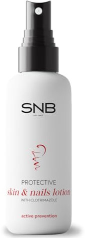 SNB Professional Schutzlotion für Haut & Nägel – 100 ml | Mit Bergamottöl | Für gepflegte Nagelhaut & gesunde Nägel | Pflegelotion für Zehen & Nagelfalz | Ideal für tägliche Fußpflege & Studio