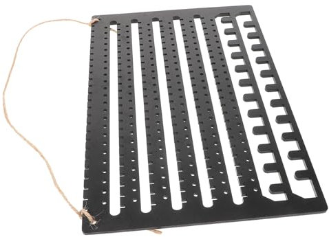 Beavorty Organizer per Appendere in Legno Espositore per Parete per Collane Orecchini Pendenti e Contenitore Parete per Domestico e Organizzazione Efficiente