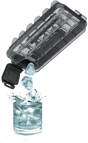 Zyliss Press & Pull Ice Cube Tray with Lid Easy Release Press and Pull