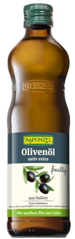 Rapunzel Olivenöl fruchtig, nativ extra, 1er Pack (1 x 500 ml) - Bio