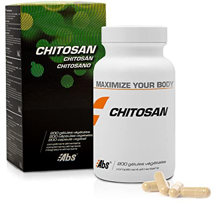 CHITOSAN hoher Dichte * Garantierte Reinheit von über 90% * 300 mg / 200 pflanzliche Kapseln * Fettverbrennung * Kontrollierte Qualität durch Analysenzertifikat *