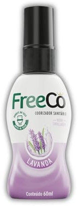 FreeCo Spray per WC – Blocca Odori Pre-uso (Before You Go) | Oli Essenziali Naturali | Casa • Ufficio • Ristorante • Viaggio | Confezione 1×60 ml – Fragranza Lavanda