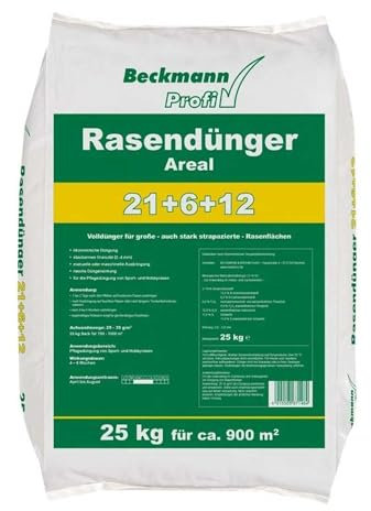 Beckmann Engrais pour gazon professionnel 25 kg pour env. 900 m²