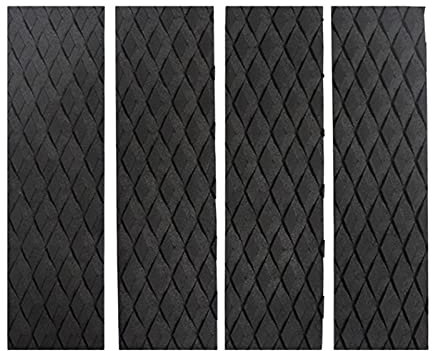 Z-LIANG Surfboard-Traktion Anti-Slip-Pad Eva Skimboard Traktion Tail Pad Grip Matte für Paddelplatine, Kajak, Surfbrett (Color : Black)