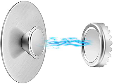 Jinpojun Magnetischer Seifenhalter - Edelstahl, Ohne Bohren, Für Waschbecken, Dusche und Badewanne