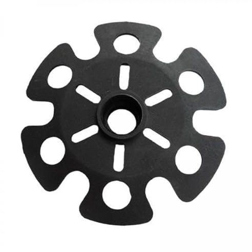 Aymzbd 2X Wanderstock Schneeteller, Wanderstockteller, Durchmesser 9cm, Rund, Skistock