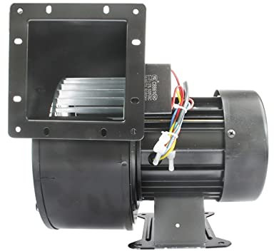 KOROBIE Zentrifugalluftgebläse, Bodenventilator, Zentrifugal-Luftbeweger-Bodentrockner-Gebläse for kleine Schlauchboote und Hüpfburgen zum Trocknen von Böden, Teppichen(380 With heat sink)