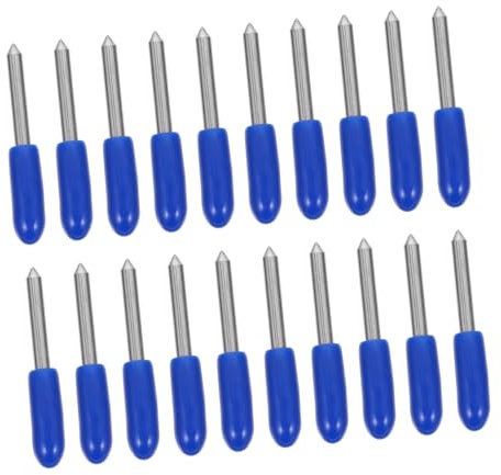 NUOBESTY Set Di 20 Frese Per Lettere in Acciaio Tungsteno Per Lavori Di Intaglio E Taglio Dettagliati