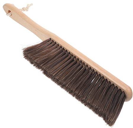 HAWILLOSCH Brosse à Lit En Bois Massif Brosse De Nettoyage Antidérapante Poils Doux Pour Canapé Et Tapis Usage Chambre à Coucher Entretien Maison