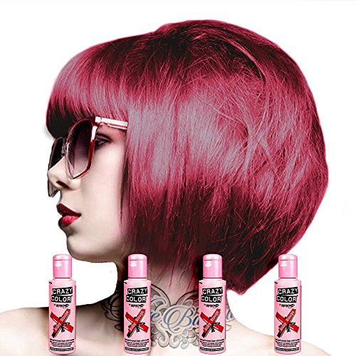 4 x Crazy Colour Ruby Rouge par Renbow