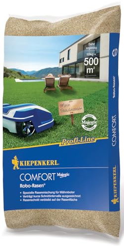 Kiepenkerl Comfort Robo-Rasensamen 665910, Rasensaat | Rasenmischung für Mähroboter, geeignet für kurze Mähintervalle