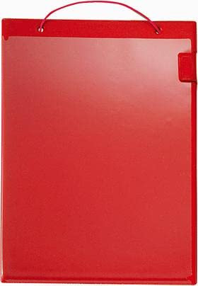 Auftragsschutztasche rot, für A4, VE10