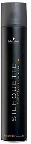 Super Hold Hairspray Haarspray Black Silhouette Styling Schwarzkopf 500 ml