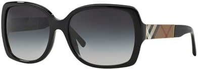Burberry Damen BE 4160 Wayfarer Sonnenbrille