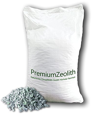 Zeolith 2,5-5 mm 25 kg Filtermaterial Phosphatbinder Zeoliet Celolit Zelolit Zeolite Zeolit Naturmineral