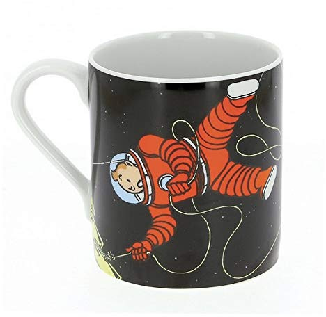 Moulinsart Mug en porcelaine, 1 unité (lot de 1)