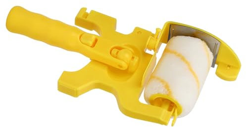 Hyuduo Kit Completo per Bordi di Vernice Pennello per Smussatura A Rullo di Vernice Rifilatura Separazione dei Colori Parete della Stanza di Casa Strumento Sicuro per Il Soffitto