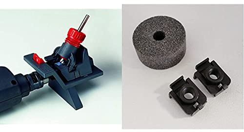 Multi-Sharp 2001 Drill Bit Sharpener & 2002 Aluminium Oxide Replacement Wheel for Drill Bit Sharpener